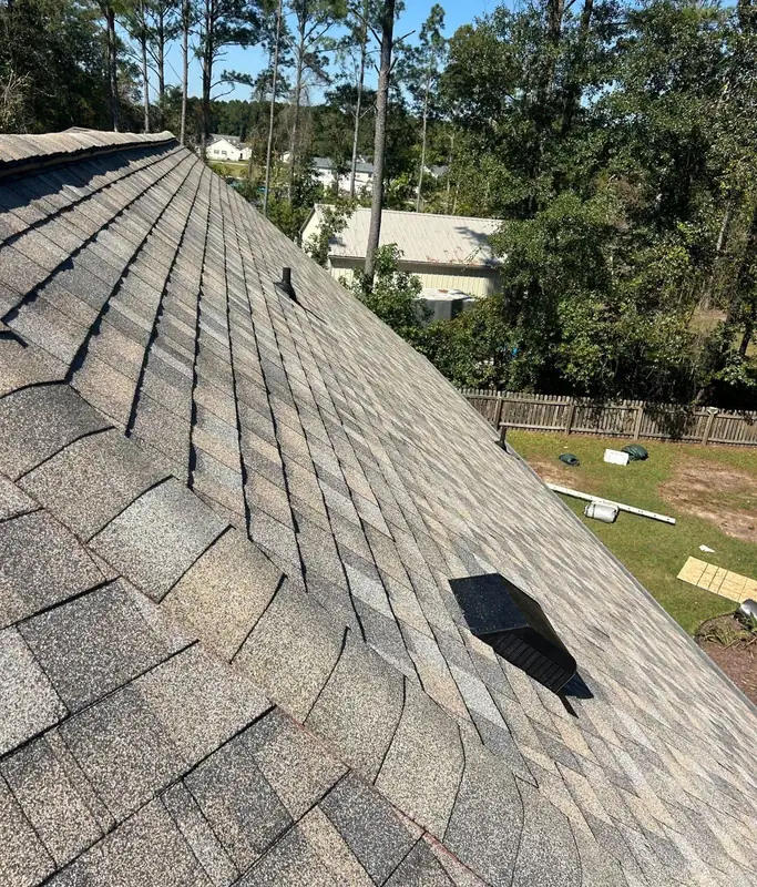 Tested roof cover & vents detail, CTR FORTIFIED Roof install