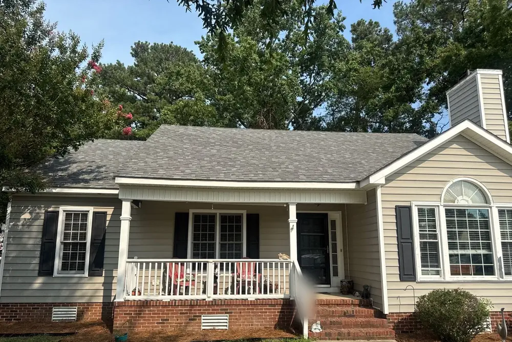 Finished IKO Cambridge roof by Carolina Trophy Roofs